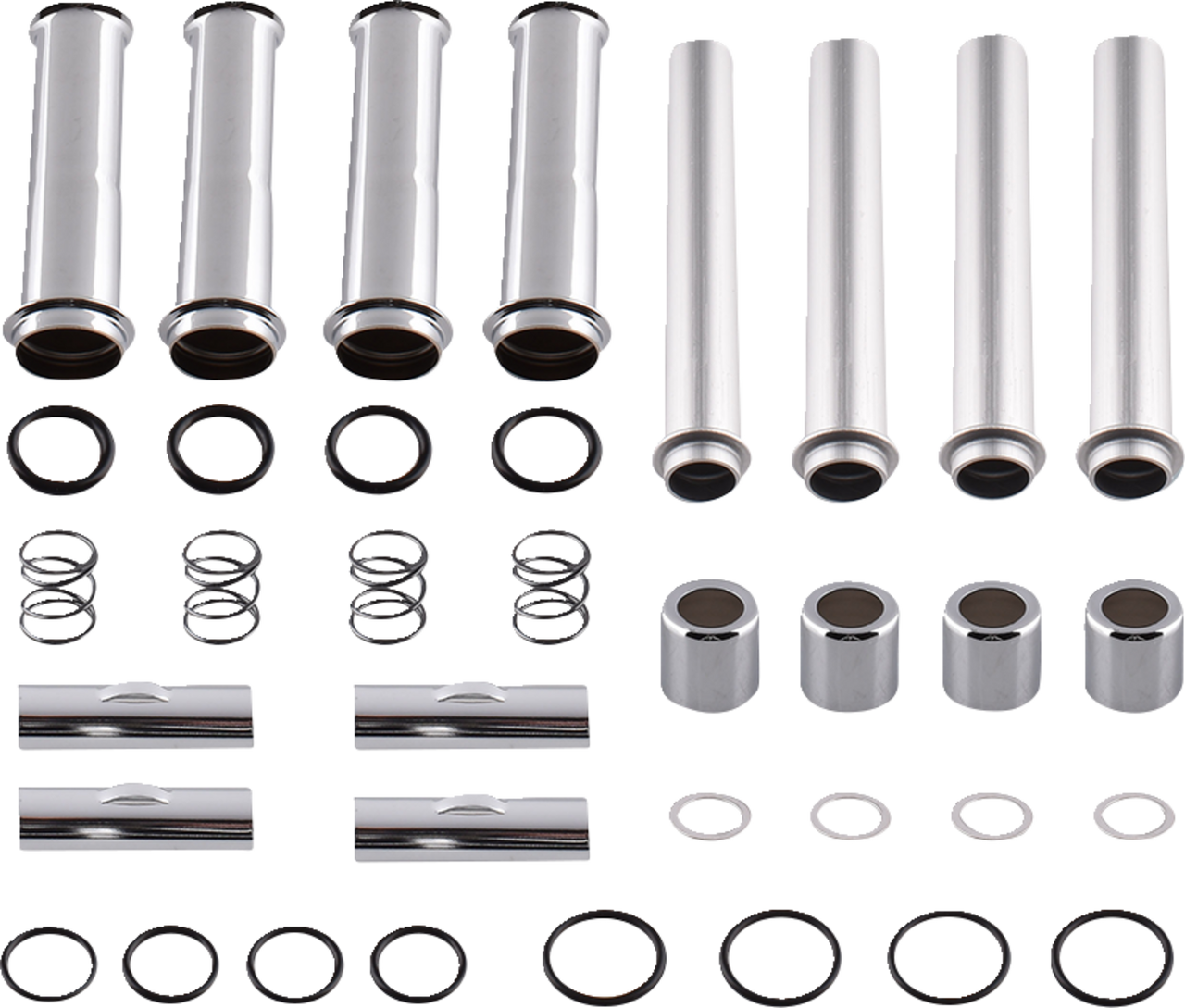Drag Specialties Pushrod Tube Kit - Chrome - M8