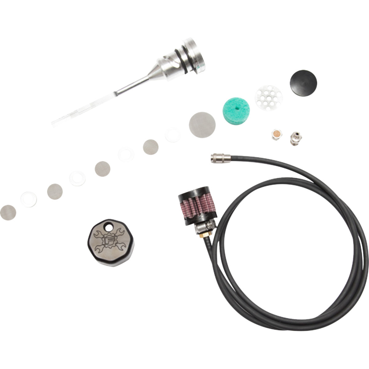 Feuling Parts #3086 - Vented Dipstick - Black - M8 Softail