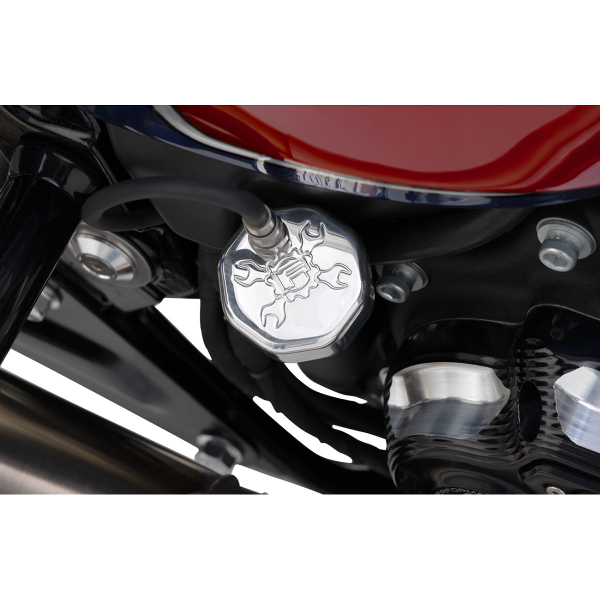 Feuling Parts #3085 - Vented Dipstick - Polished - M8 Softail