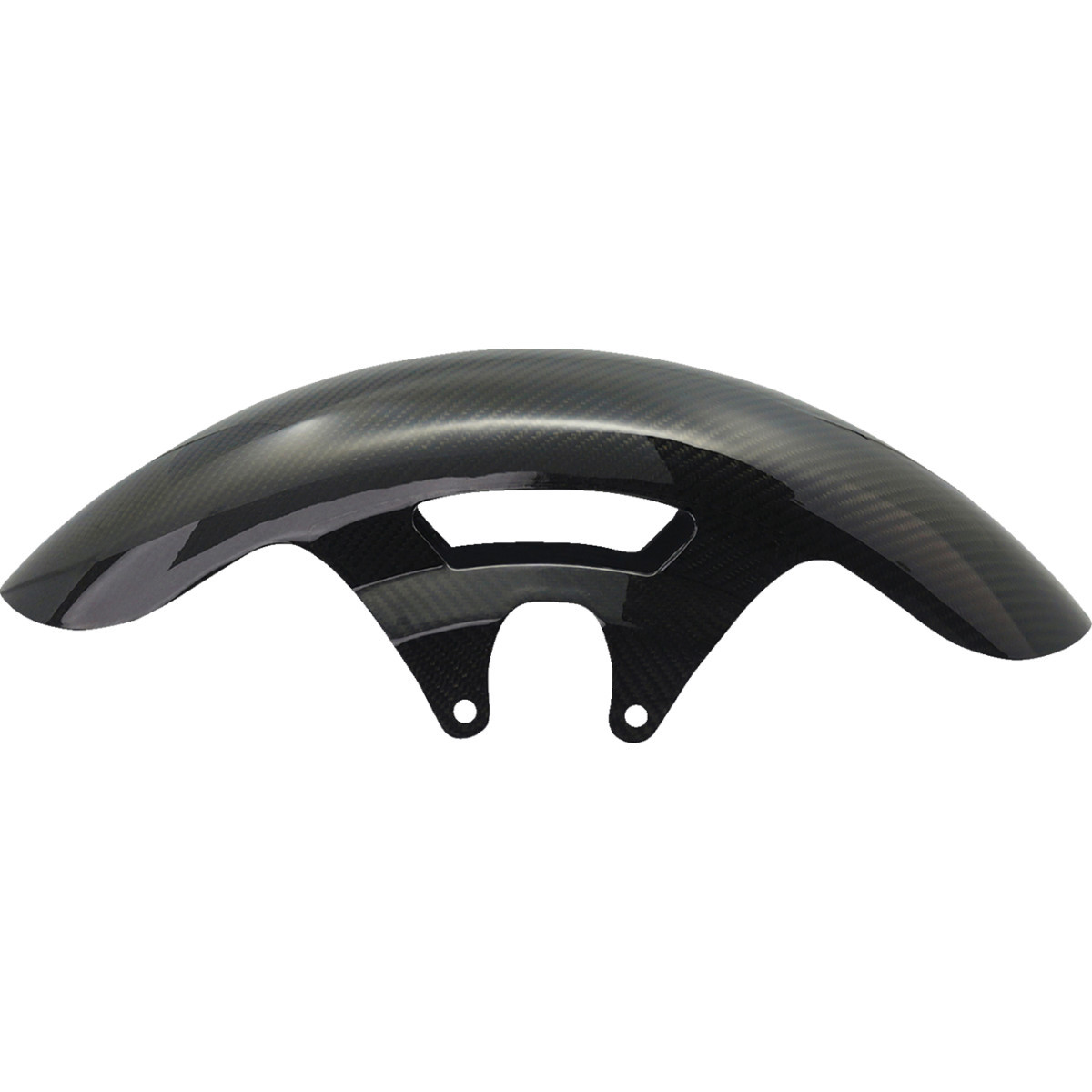 Arlen Ness #210-010 - Front Fender - Cafe - 19" - Carbon Fiber - FLT '14-'23