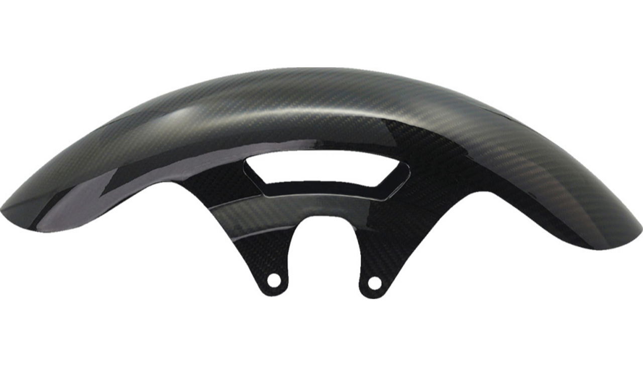 ARLEN NESS # 210-010 - Carbon Fiber Cafe Front Fender - 19"