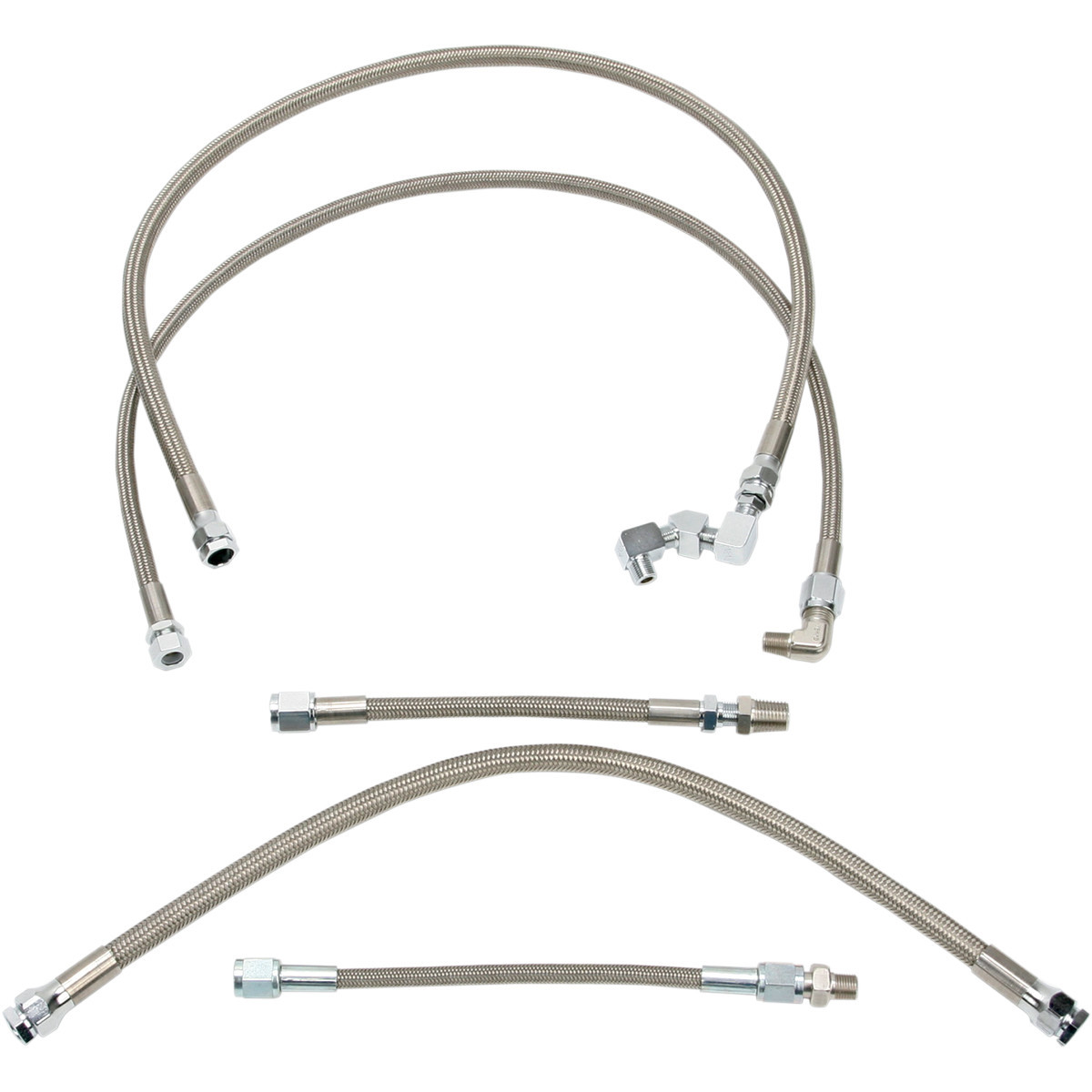 Drag Specialties - Oil Line Kit - Stainless Steel - Sportster