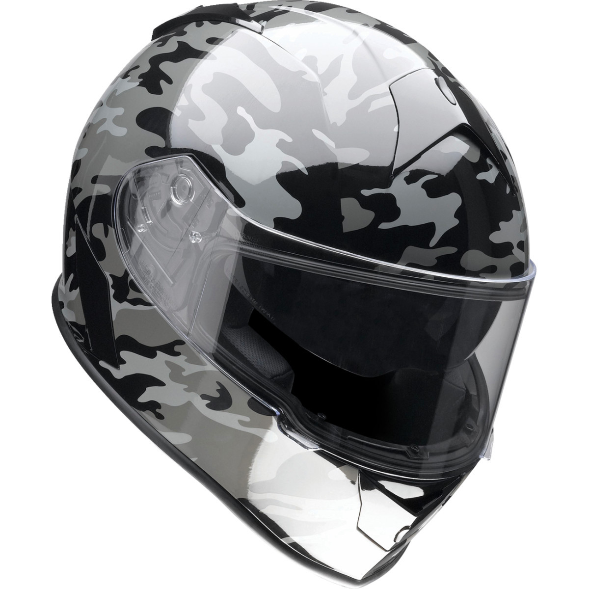 Z1R - Warrant Helmet - Camo - Black/Gray - XS