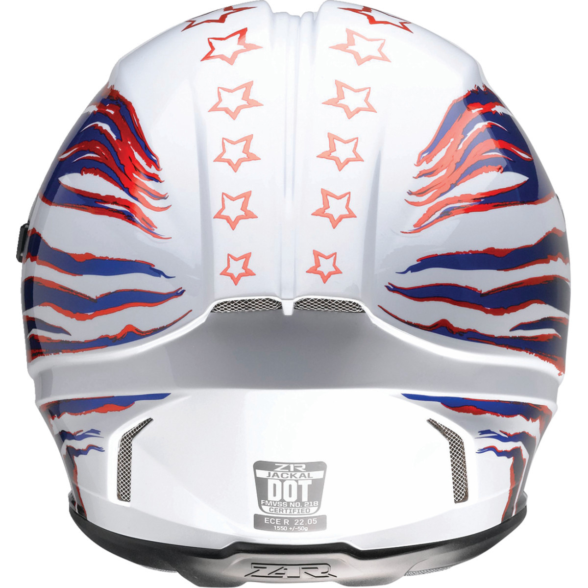 Z1R - Jackal Helmet - Patriot - Red/White/Blue - XS