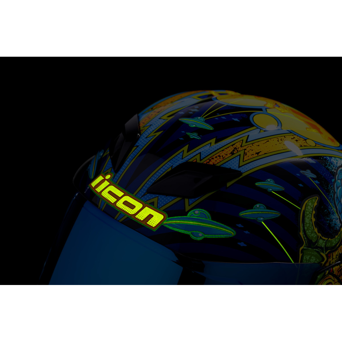 Icon - Airflite™ Helmet - Bugoid Blitz - Blue - XS