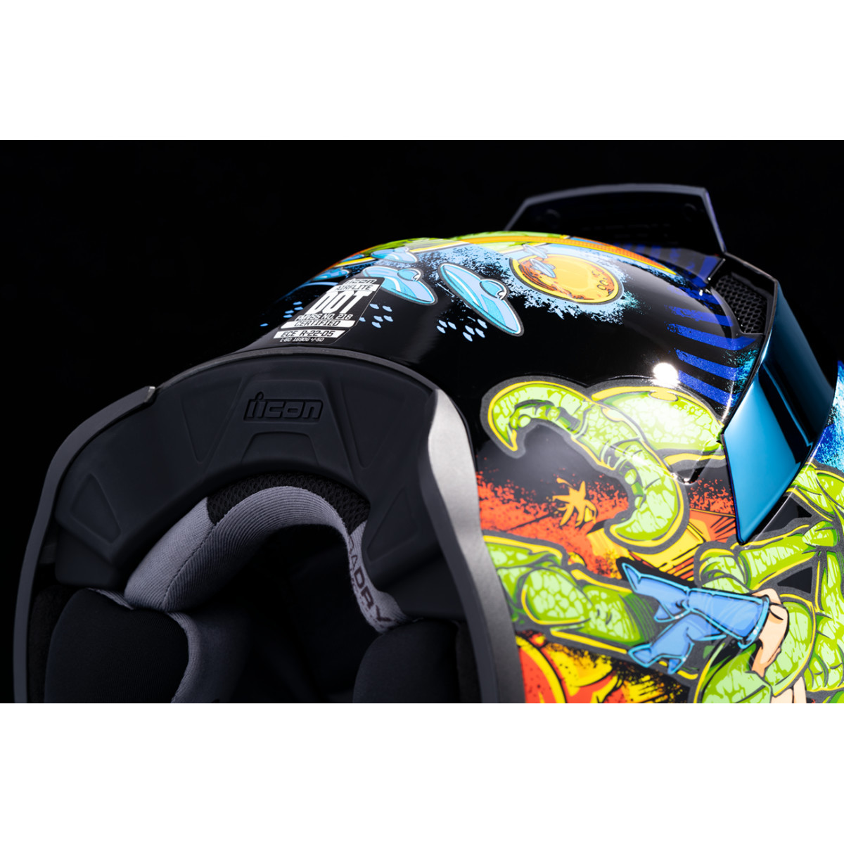 Icon - Airflite™ Helmet - Bugoid Blitz - Blue - XS