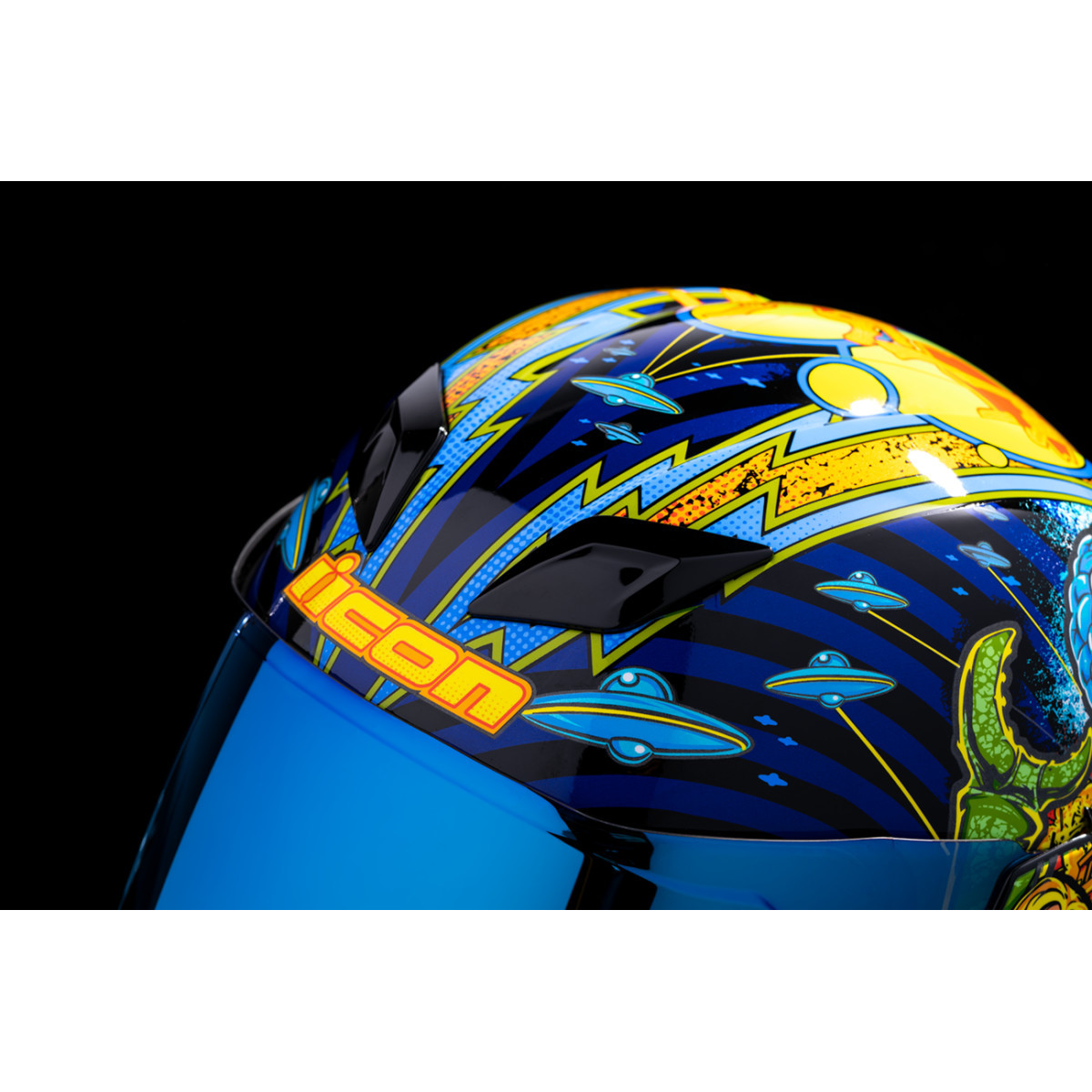 Icon - Airflite™ Helmet - Bugoid Blitz - Blue - XS