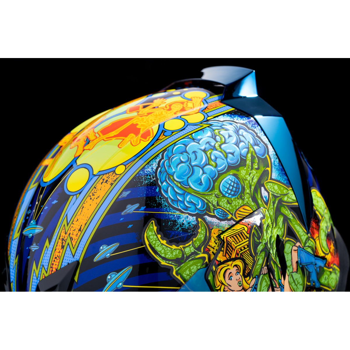 Icon - Airflite™ Helmet - Bugoid Blitz - Blue - XS