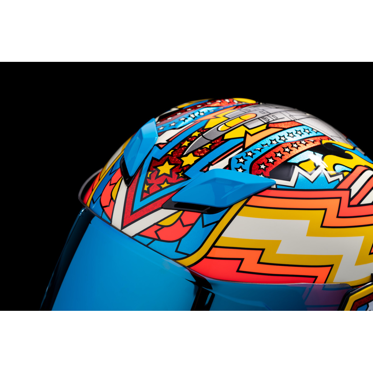 Icon - Airflite™ Helmet - Flyboy - Blue - XS