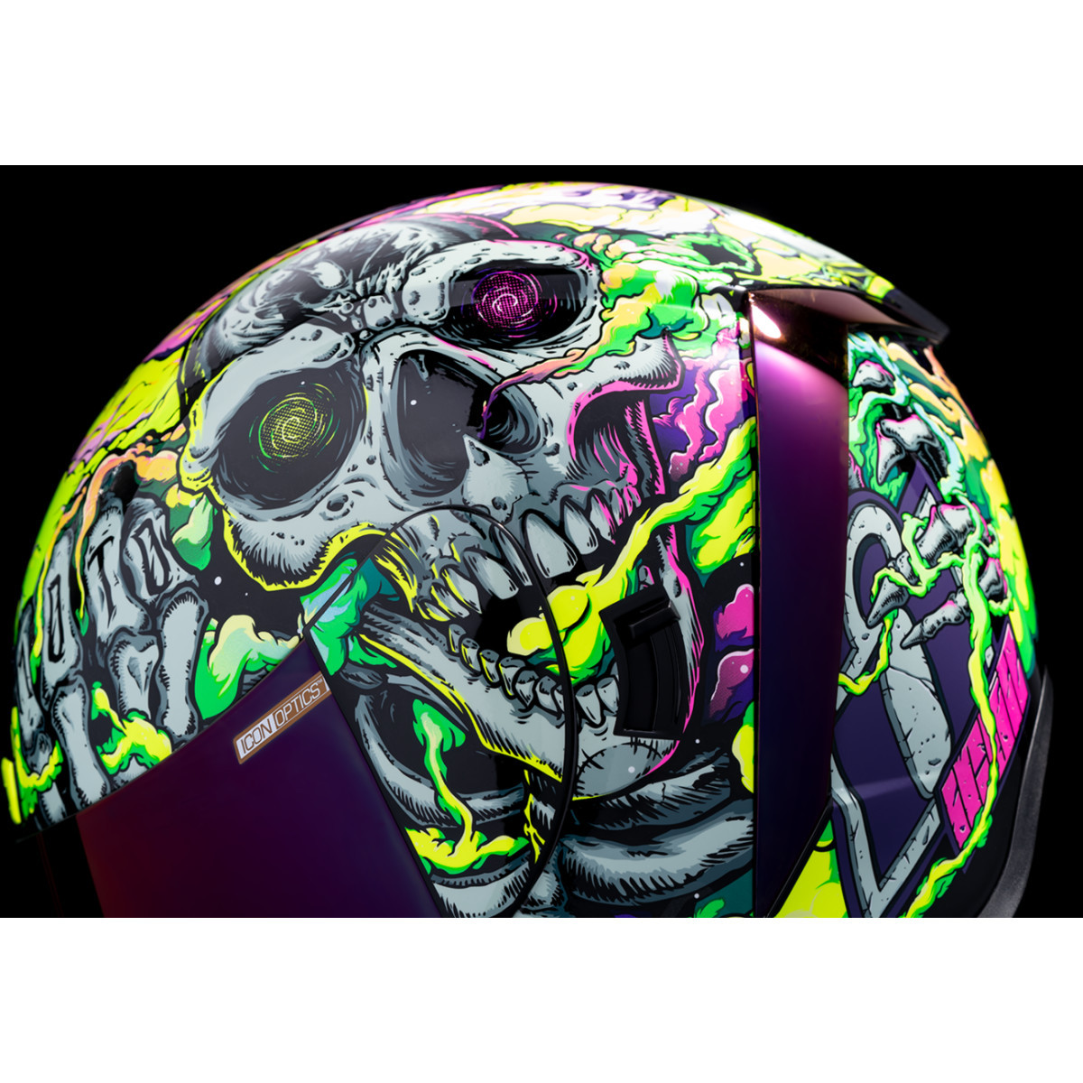 Icon - Airform™ Helmet - Hippy Dippy - Purple - XS