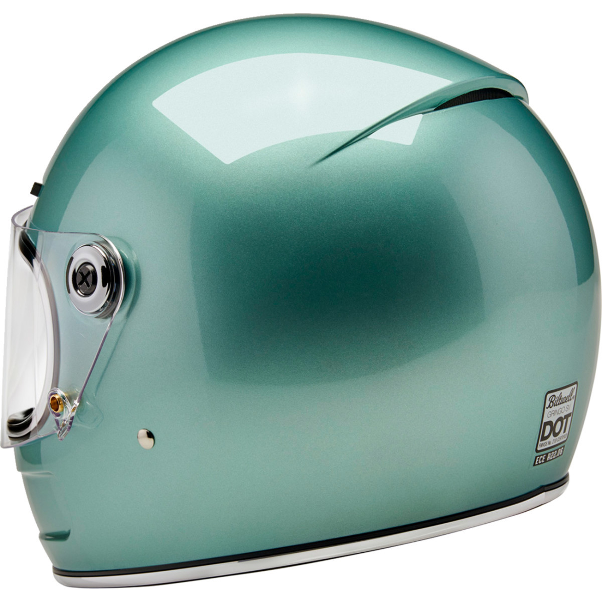 Biltwell #1006-313-501 - Gringo SV Helmet - Metallic Seafoam - XS