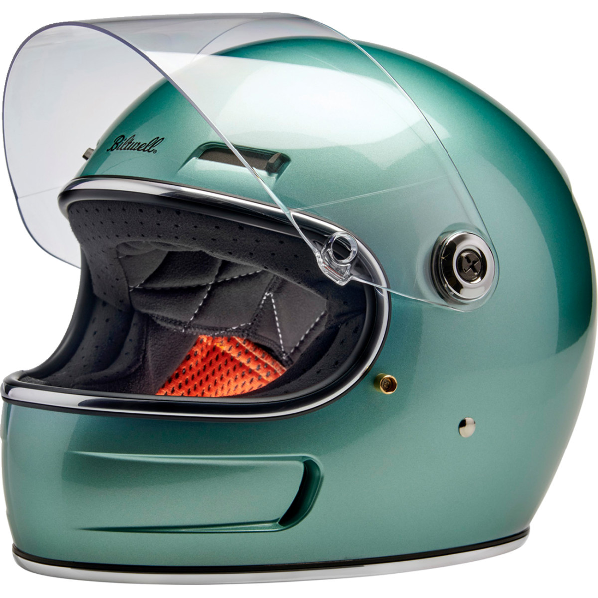 Biltwell #1006-313-501 - Gringo SV Helmet - Metallic Seafoam - XS