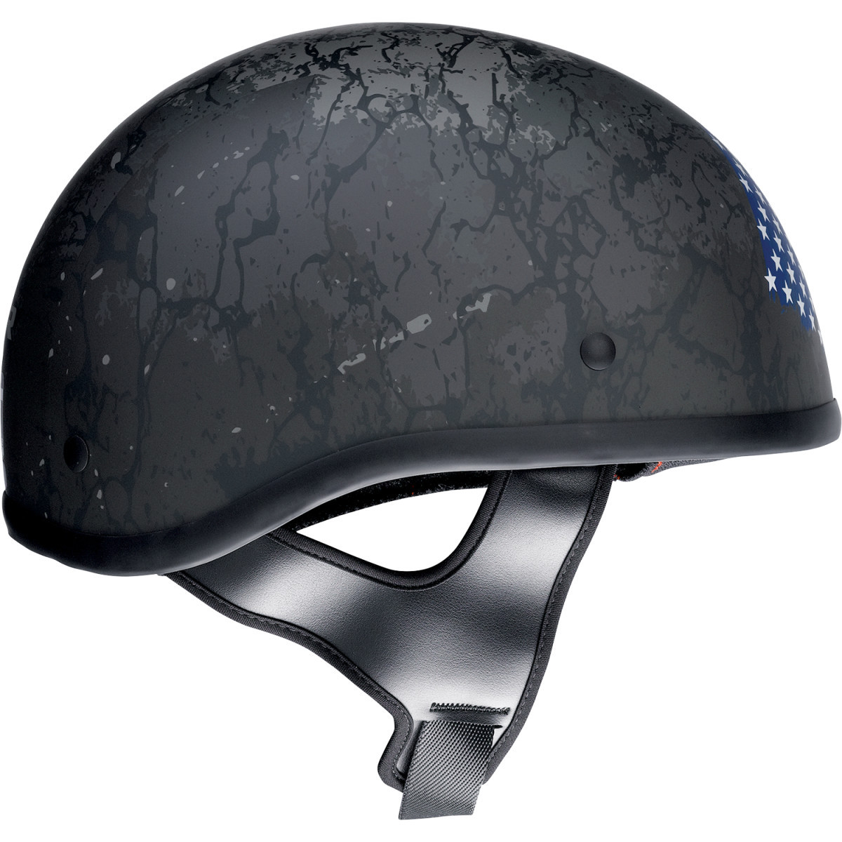 Z1R - CC Beanie Helmet - Justice - Black/Red/White/Blue - XS