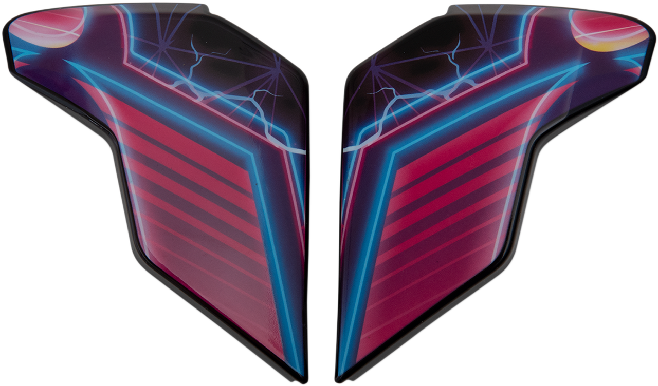 Icon Airflite Side Plates - Synthwave - Purple