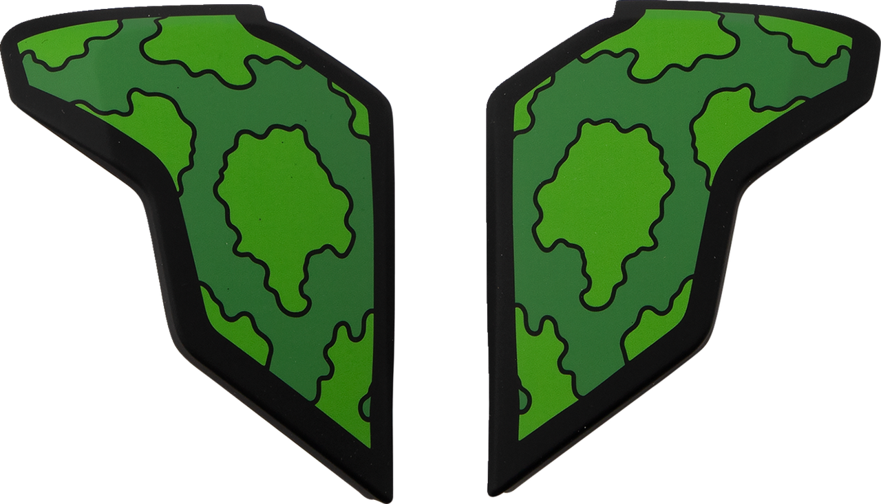 Icon Airflite Side Plates - GP23 - Green