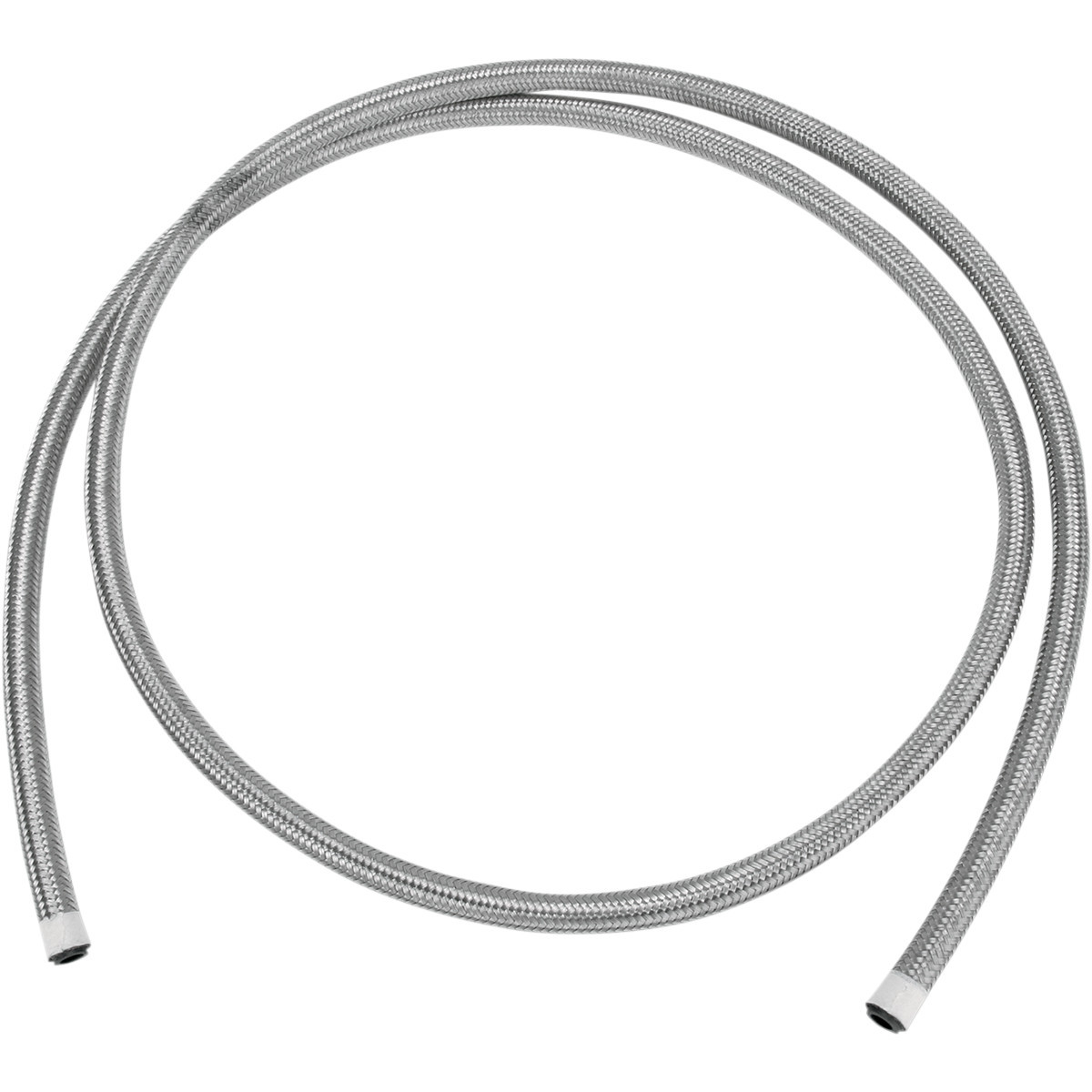 Goodridge #202-06-6 - Braided Fuel/Oil Hose - Stainless Steel - 3/8" - 6'