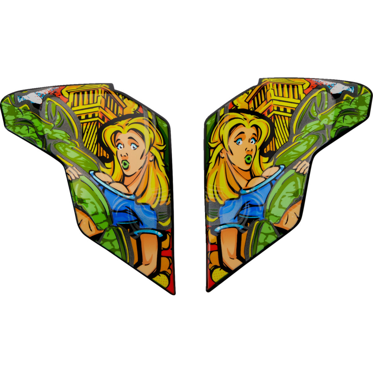 Icon - Airflite™ Side Plates - Bugoid Blitz - Blue