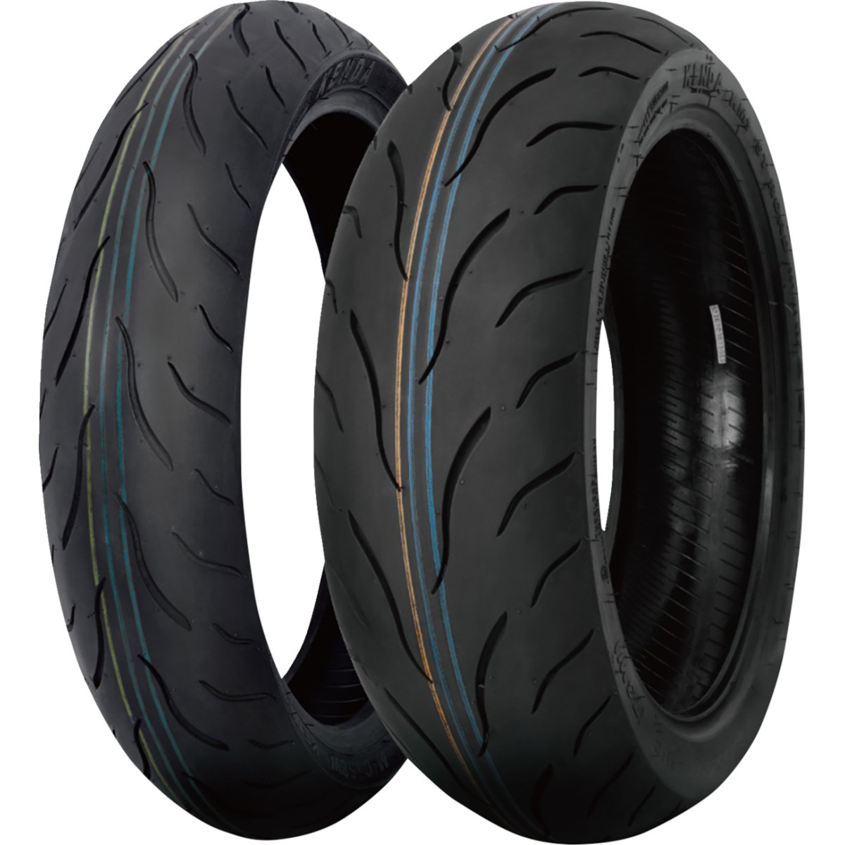 Kenda #040015517B1 - Tire - KM1 - Rear - 180/55ZR17 - 73W