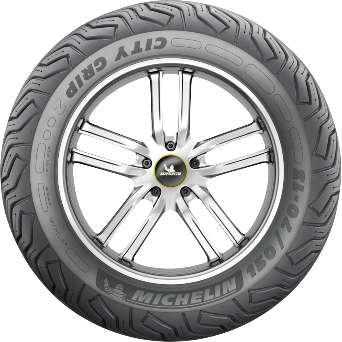 Michelin #96815 - Tire - City Grip 2 - Front/Rear - 120/70-10 - 54L
