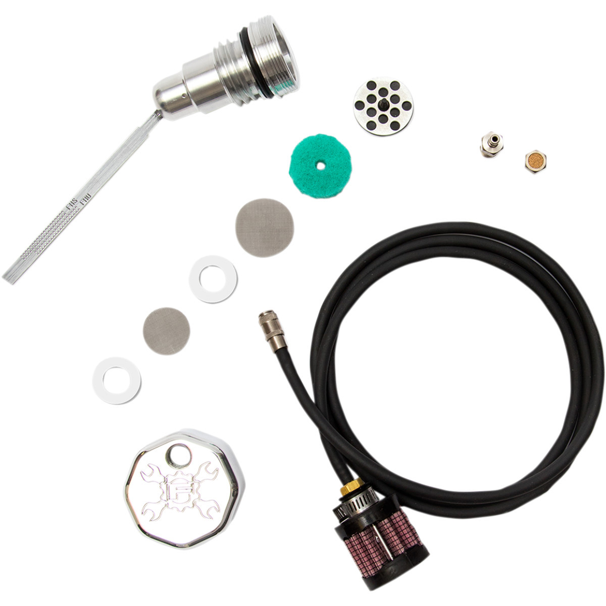 Feuling Parts #3091 - Vented Dipstick - Polished - '07-'16 Touring/Trike