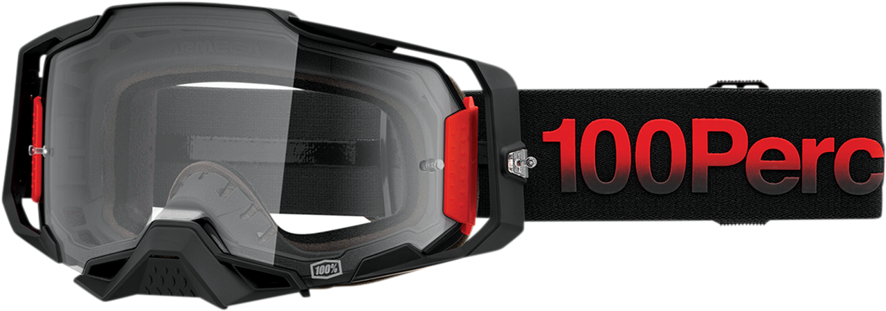 100% Armega Goggles - Tzar - Clear