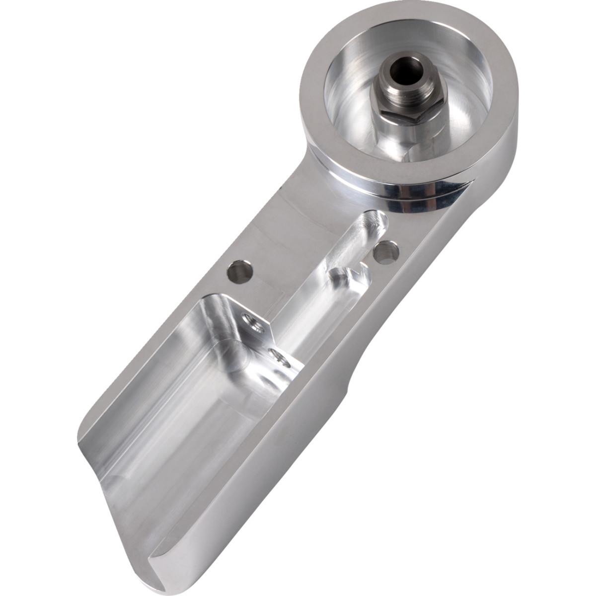 S&S Cycle #31-4105 - Oil Filter Mounting Bracket Kit - Polished