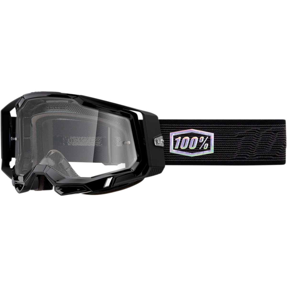100% #50009-00015 - Racecraft 2 Goggle - Topo - Clear Lens