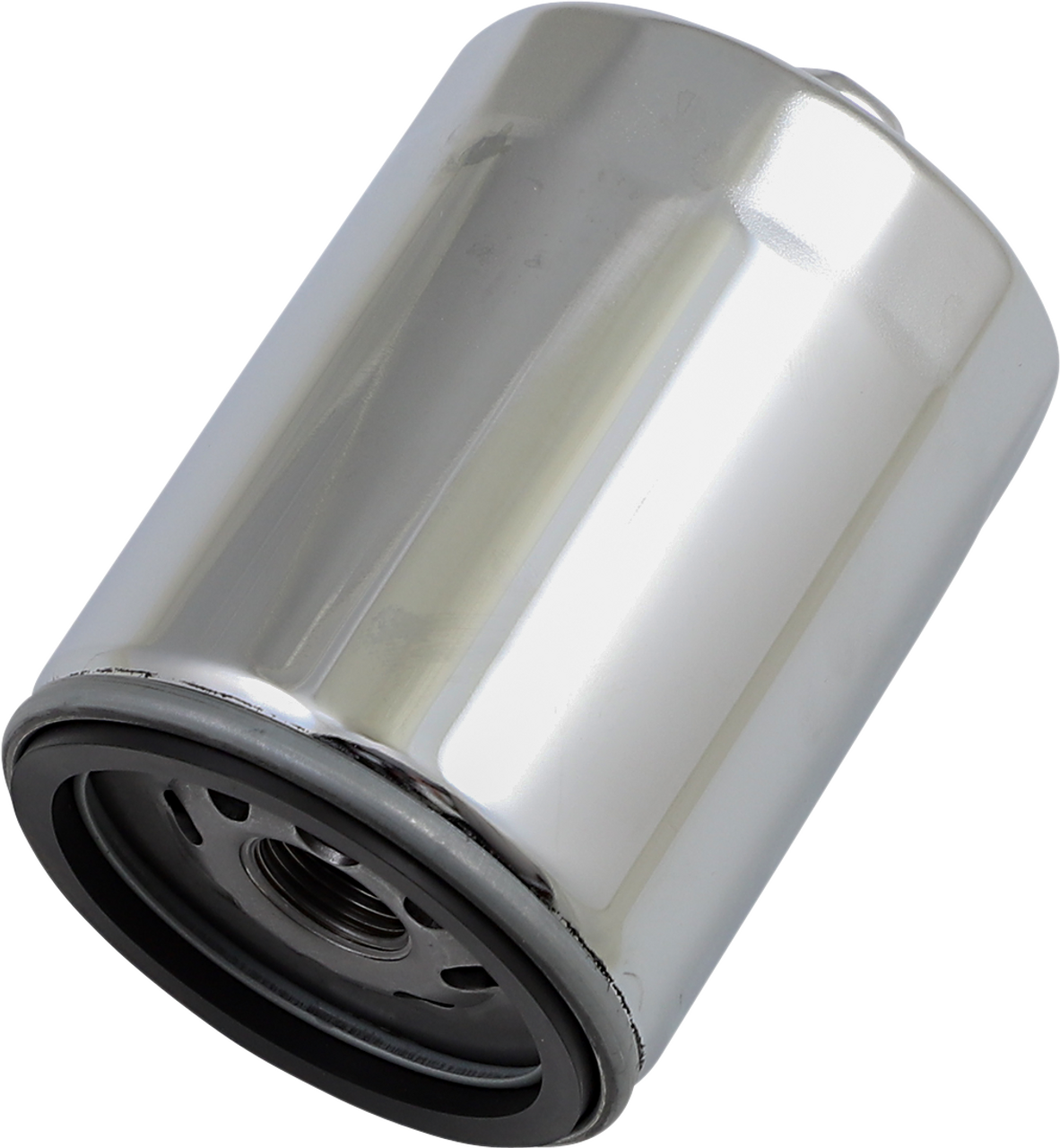 Oil Filter - With Nut - Chrome - M8