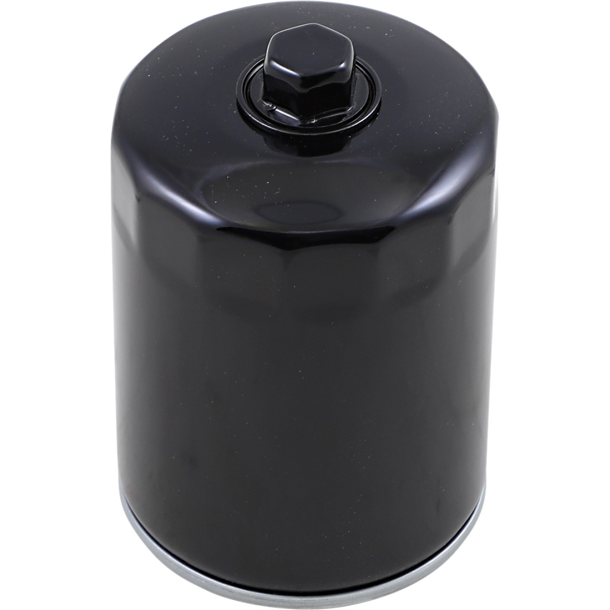 Drag Specialties - Oil Filter with Nut - Black - M8