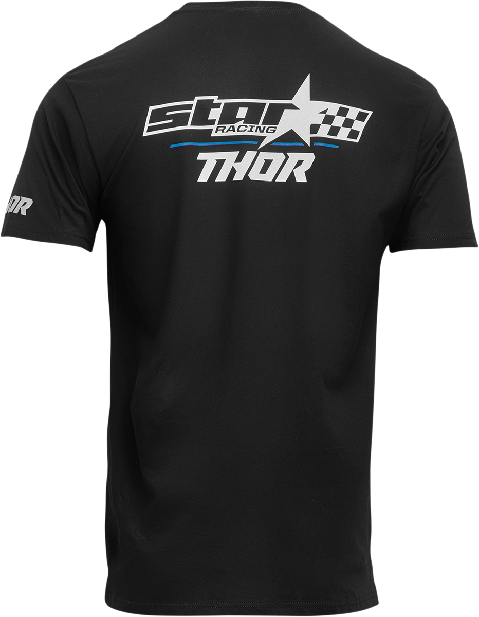 Thor Star Racing Champ T-Shirt - Black - Small