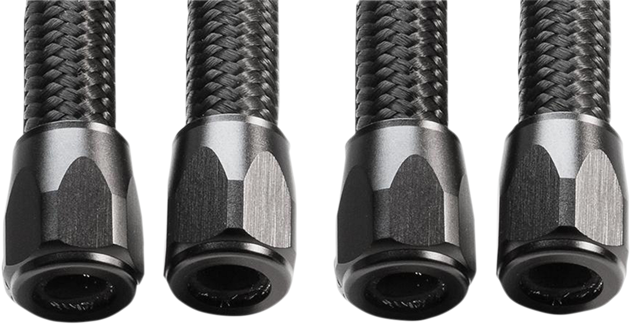 Hose Finishers - Black - 4-Pack