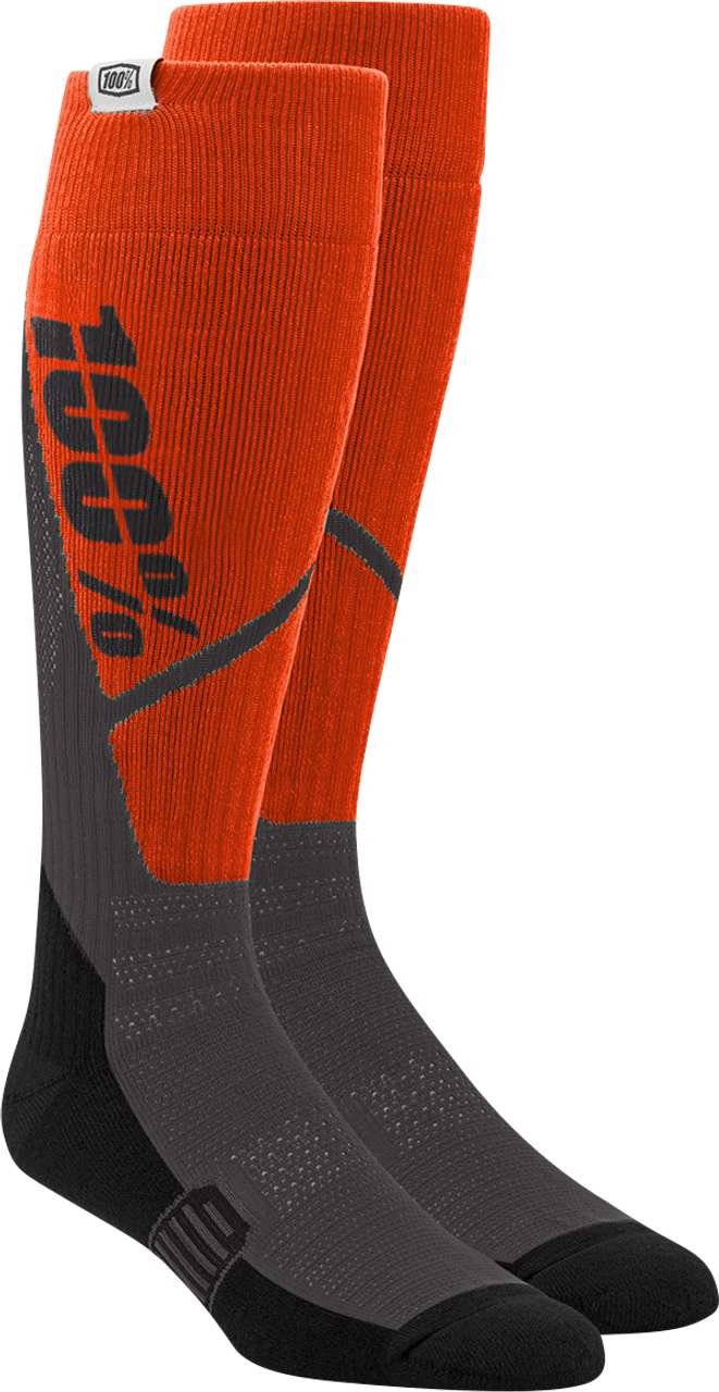 100% SOCK TORQUE OR/CH S/M
