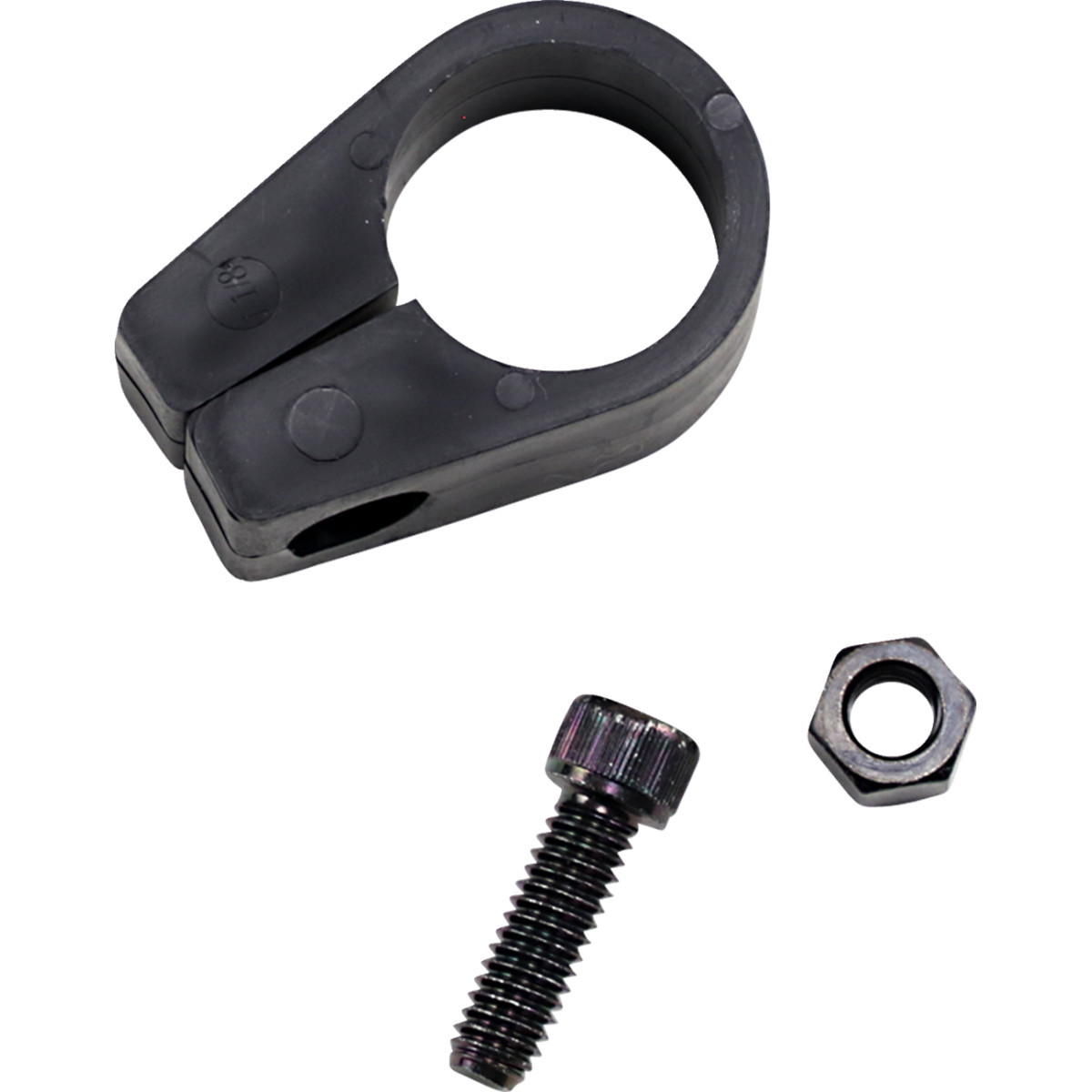 Jagg OIL Coolers #CL112 - Frame Clamp - Black - 1-1/8"