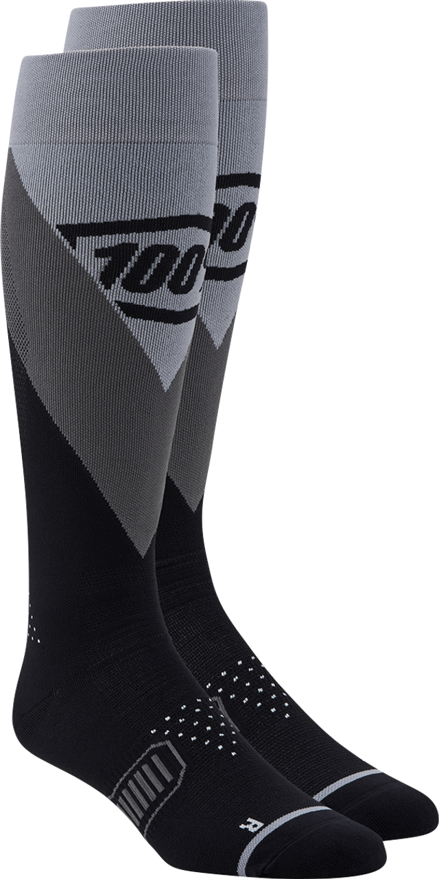 100% SOCK HI SIDE BK S/M