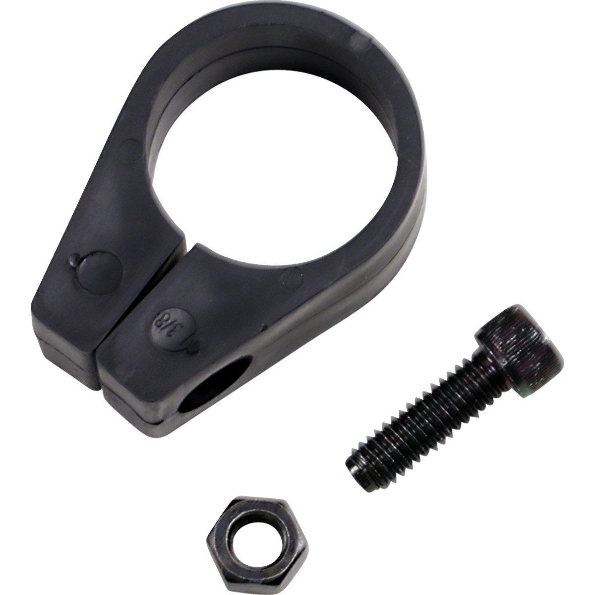 Jagg OIL Coolers #CL138 - Frame Clamp - Black - 1-3/8"