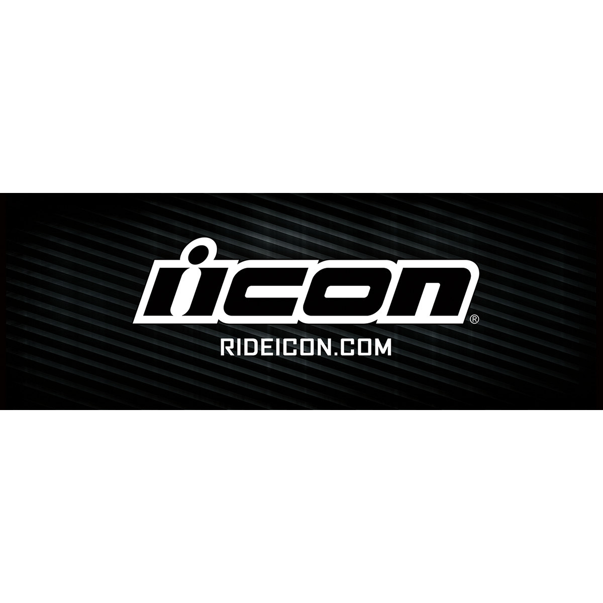 Icon - Slant Banner - 95" x 32"