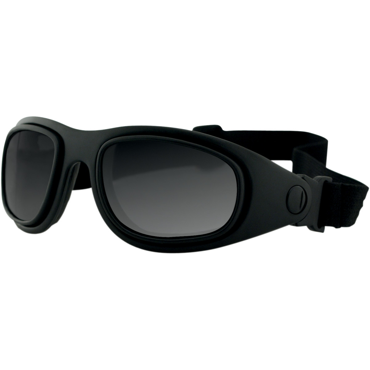 Bobster #BSSA201AC - Sport & Street 2 Convertible Sunglasses - Matte Black - Interchangeable Lens