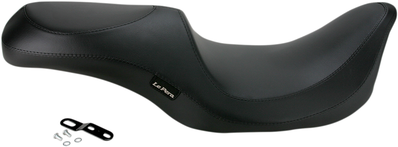 Le Pera #LH-817 - Villain Seat - Smooth - Black - FLT '02-'07