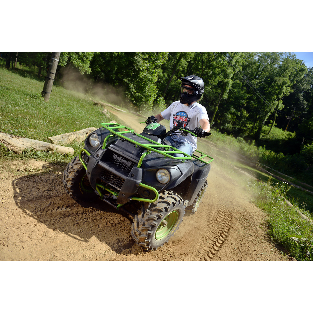 Kenda #082990979C1 - Tire - K299 Bearclaw - Rear - 25x12.5-9 - 6 Ply