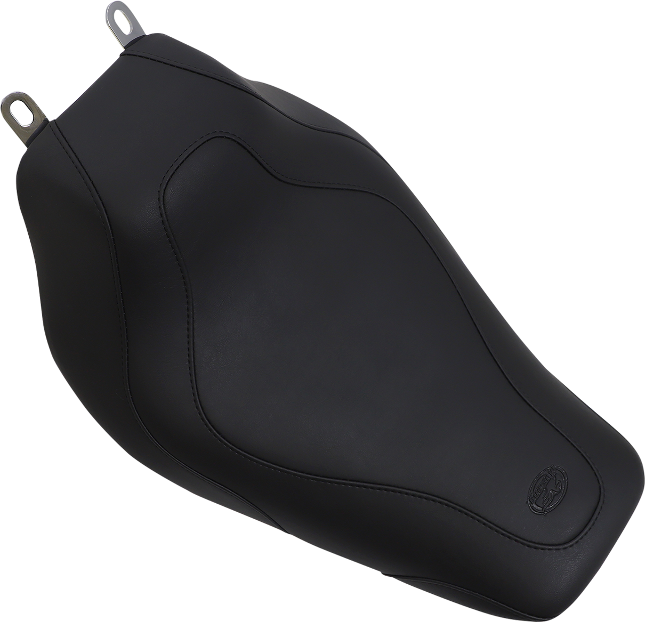 Mustang Seat - Tripper Solo - without Backrest - Stitched - Black - Road King