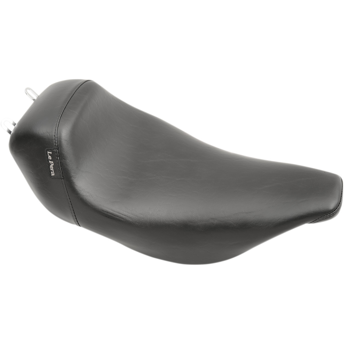 LE Pera #LN-005 - Bare Bones Solo Seat - Smooth - Black - FL '97-'01