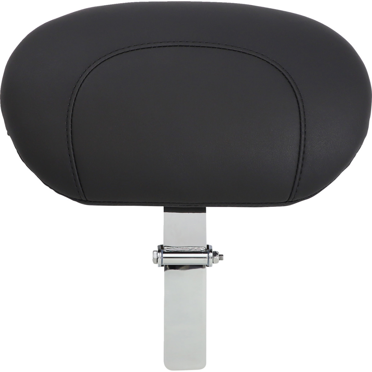 Mustang #79600 - Wide Solo Seat - With Backrest - Vintage - Black - Smooth - FL '08-'25