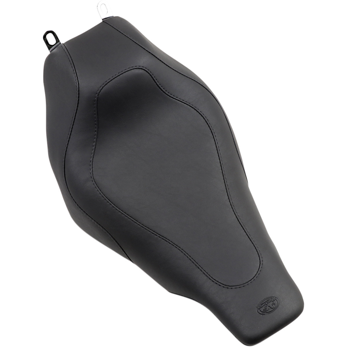 Mustang #76457 - Tripper™ Solo Seat - without Backrest - Stitched - Black - FLH/FLT '97-'07