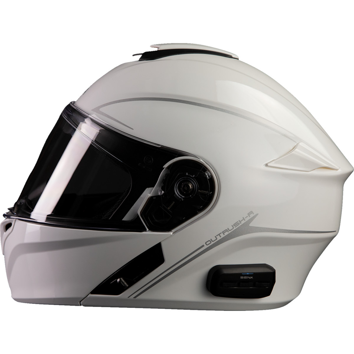 Sena #OUTRUSHR-GW00L3 - Outrush R Helmet - White - Large