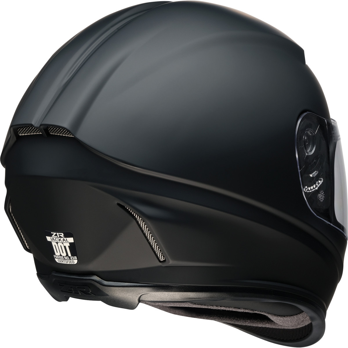 Z1R - Jackal Helmet - Flat Black - Large
