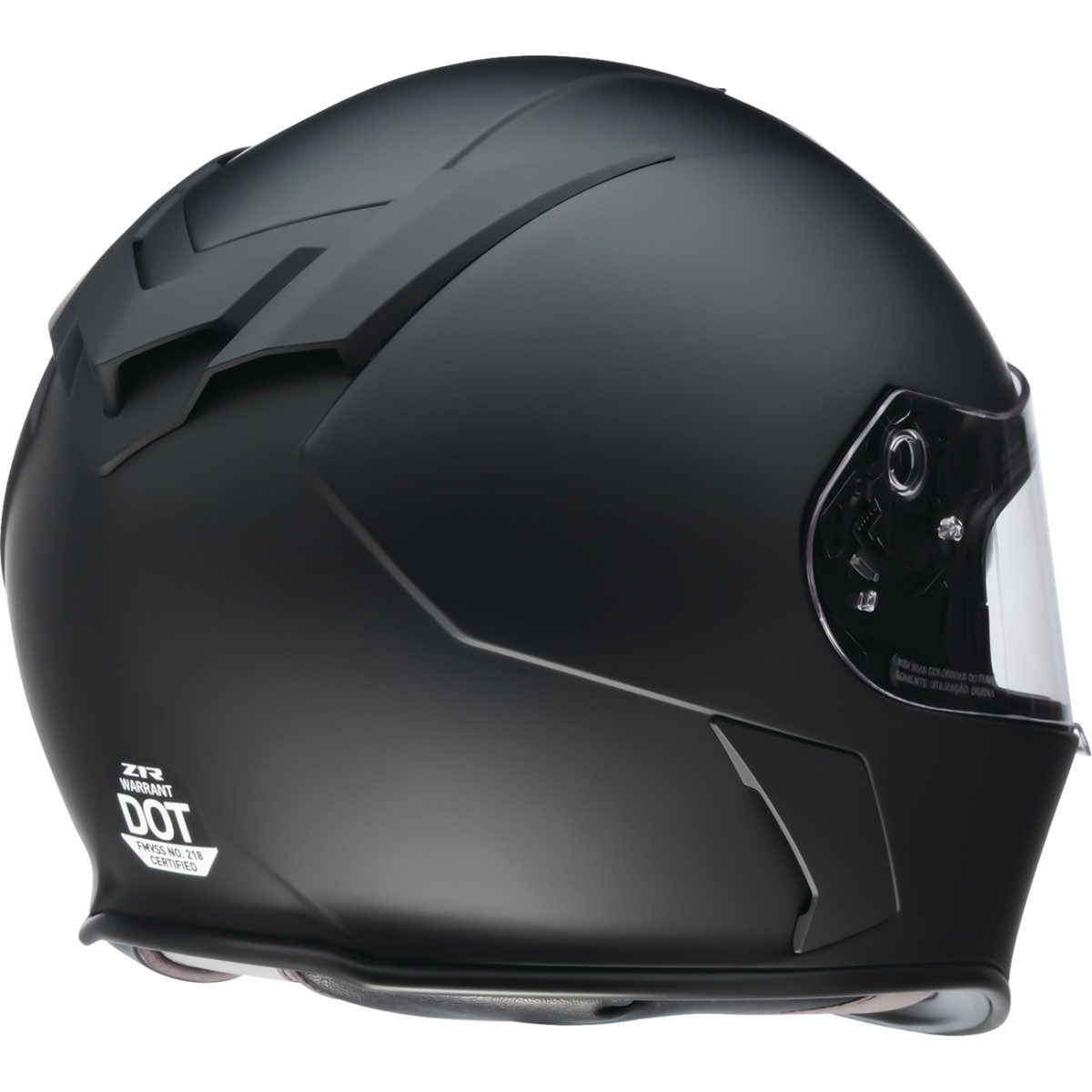 Z1R - Warrant Helmet - Flat Black - Medium
