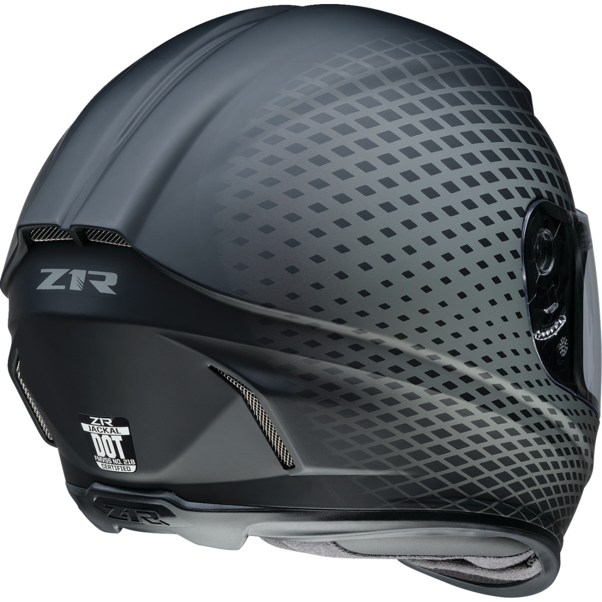 Z1R - Jackal Helmet - Waveform - Gray - Small