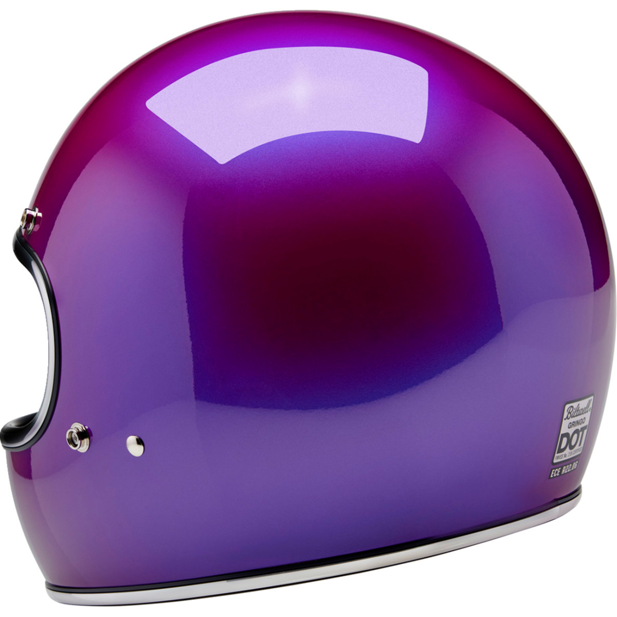 Biltwell #1002-339-503 - Gringo Helmet - Metallic Grape - Medium