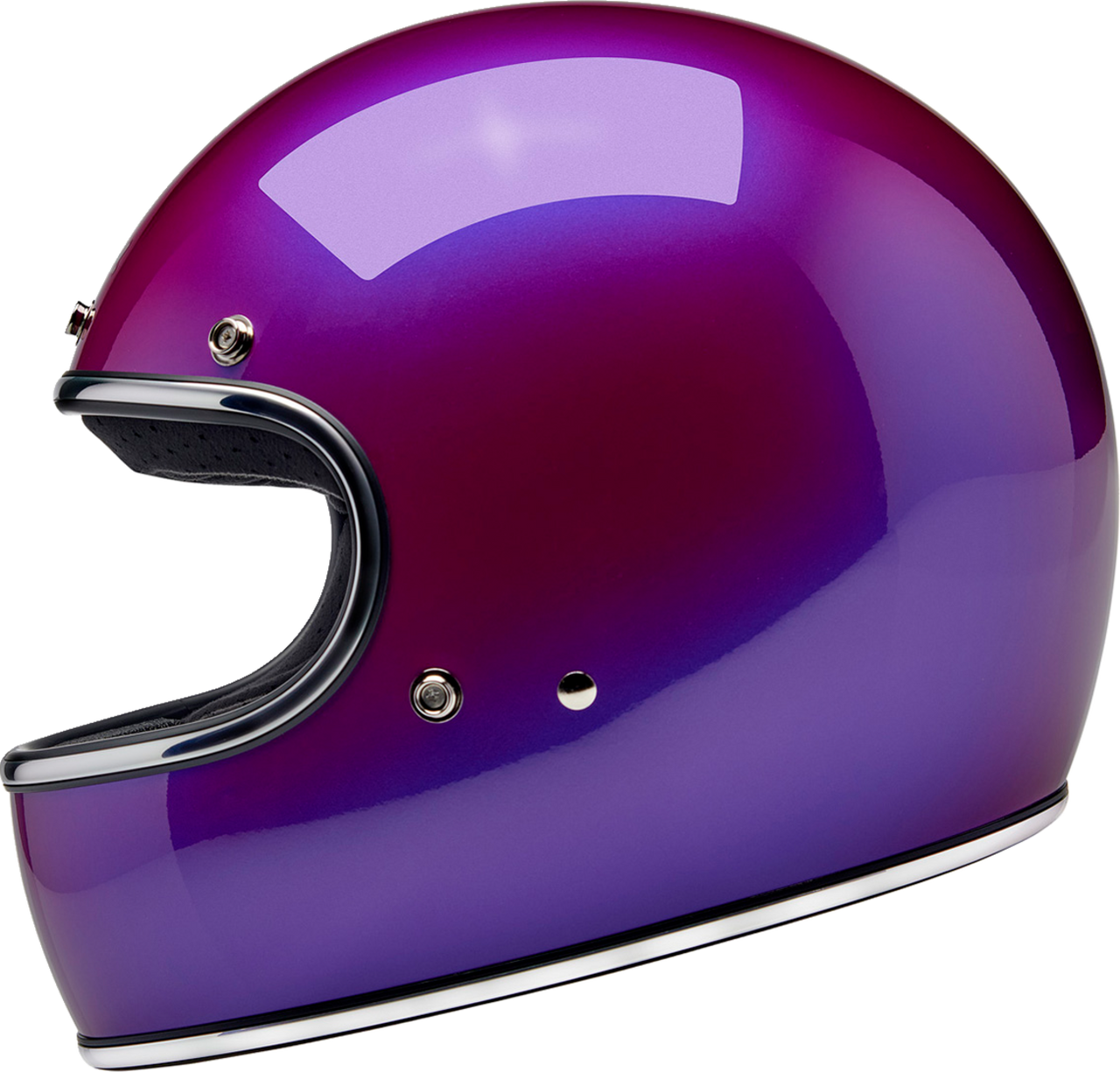 Biltwell #1002-339-504  - Gringo Helmet - Metallic Grape - Large