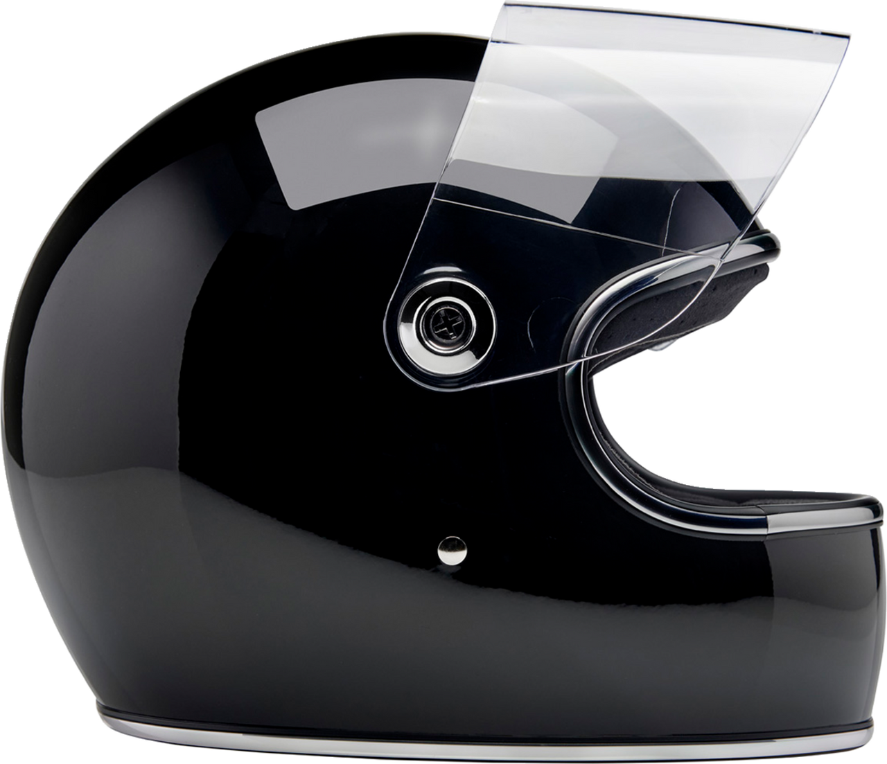 Biltwell #1003-101-504  - Gringo S Helmet - Gloss Black - Large